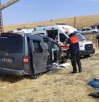 Elazığ'da feci kaza! 5 yaralı