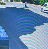 Elazığ'da feci kaza kamerada! Yaşlı adam metrelerce savruldu