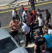 Elazığ'da feci kaza