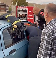 Elazığ'da feci kaza!