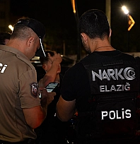 Elazığ'da gece boyu asayiş uygulaması