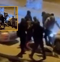 Elazığ'da genç kızları taciz eden yabancı uyruklu şahıs darp edildi