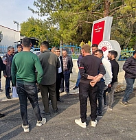 Elazığ'da gergin anlar!