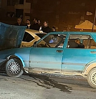 Elazığ'da iki otomobil çarpıştı: 1 yaralı