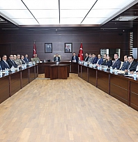 Elazığ'da il güvenlik ve asayiş koordinasyon toplantısı gerçekleştirildi