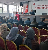 Elazığ'da İl Vaizler Toplantısı gerçekleştirildi
