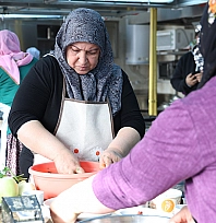 Elazığ'da kadın elinden yöresel yemek yarışması renkli görüntülere sahne oldu