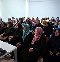 Elazığ'da kadınlar meme kanserine yönelik bilgilendirildi