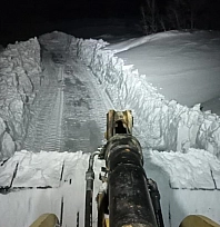 Elazığ'da kapalı köy yolları açıldı