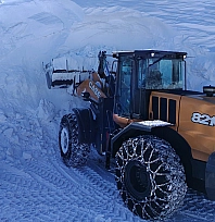 Elazığ'da kar nedeniyle 115 köy yolu ulaşıma kapalı