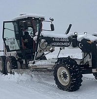 Elazığ'da kar ve tipi 111 köy yolunu ulaşıma kapattı