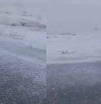 Elazığ'da kar yağışı etkili oldu