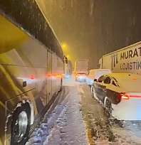 Elazığ'da kar yağışı zor anlar yaşattı