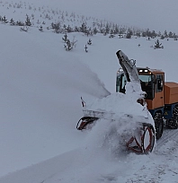 Elazığ'da karla mücadele aralıksız sürüyor