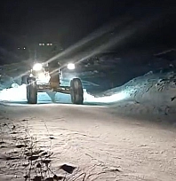 Elazığ'da karla mücadele çalışmaları sürüyor