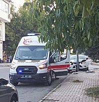 Elazığ'da kaza: Otomobil direğe çarptı