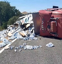 Elazığ'da korkutan kaza: 1 yaralı