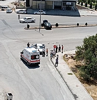 Elazığ'da korkutan kaza: 1 yaralı
