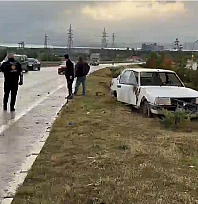 Elazığ'da korkutan kaza: 2 yaralı