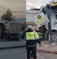 Elazığ'da korkutan kaza!