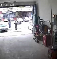 Elazığ'da korkutan kaza