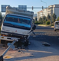 Elazığ'da korkutan kaza!