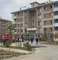 Elazığ'da korkutan yangın: 9 kişi dumandan etkilendi