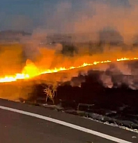 Elazığ'da korkutan yangın: Ekipler müdahale etti