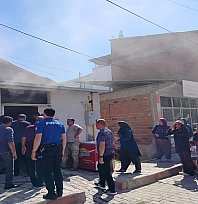 Elazığ'da korkutan yangın