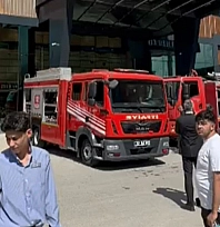 Elazığ'da korkutan yangın