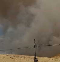 Elazığ'da korkutan yangın!