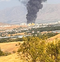 Elazığ'da korkutan yangın!