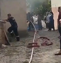 Elazığ'da korkutan yangın