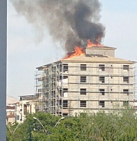 Elazığ'da korkutan yangın