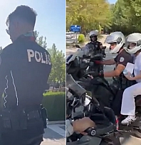 Elazığ'da KPSS telaşı: Sınava geç kaldılar, polis yetiştirdi