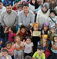 Elazığ'da Kur'an Kursu'nda filografi sanatı etkinliği