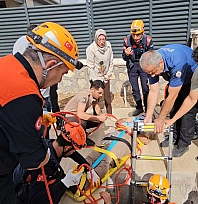 Elazığ'da kuyuya düşen vatandaş AFAD ekiplerince kurtarıldı