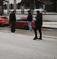 Elazığ'da maddi hasarlı trafik kazası