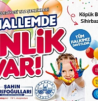 Elazığ'da 'Mahallemde Şenlik Var' Programları devam ediyor