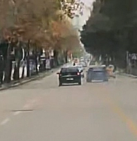 Elazığ'da makas atan sürücü trafikte tehlike saçtı