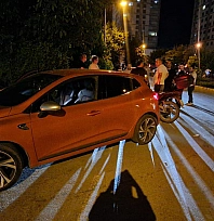 Elazığ'da motor kazası: 1 yaralı