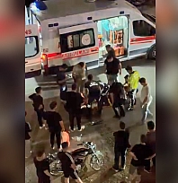 Elazığ'da motosiklet devrildi: 1 yaralı