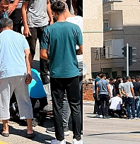 Elazığ'da motosiklet kazası: 1 Yaralı