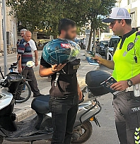 Elazığ'da motosikletler mercek altında! Polis 10 noktada sahaya indi