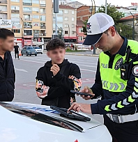 Elazığ'da motosikletlere ceza yağdı