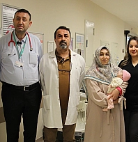 Elazığ'da mucize bebek