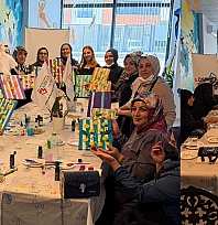 Elazığ'da Onkoloji Hastalarına Moral Veren Sanat Etkinliği