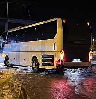 Elazığ'da otobüs facianın eşiğinden döndü