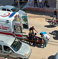 Elazığ'da otomobil ile motosiklet çarpıştı