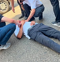 Elazığ'da otomobil yaya çarptı! 1 ağır yaralı